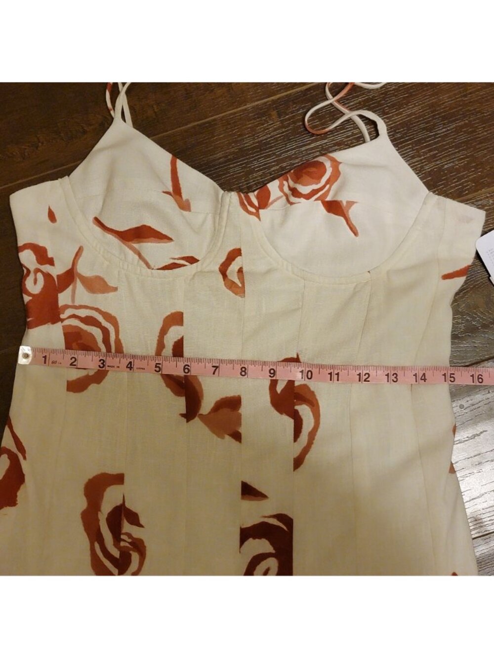 Free People Estefania Rosseta Maxi Dress Garden Cottagecore Boho Chic Womens M - Picture 6 of 10